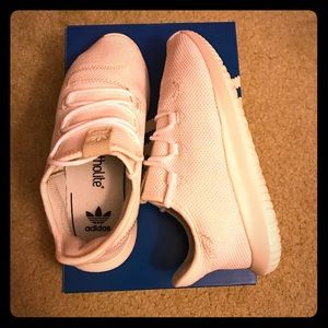 Adidas Size 3 Tubular White Sneakers Brand New